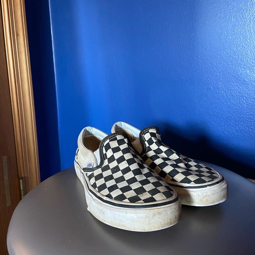 Checkered Vans